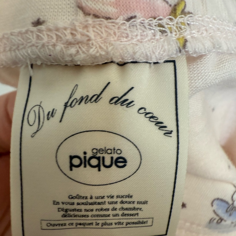 Gelato Pique- Women’s Adorable blush Pajamas with Fun Print - Picture 8 of 9